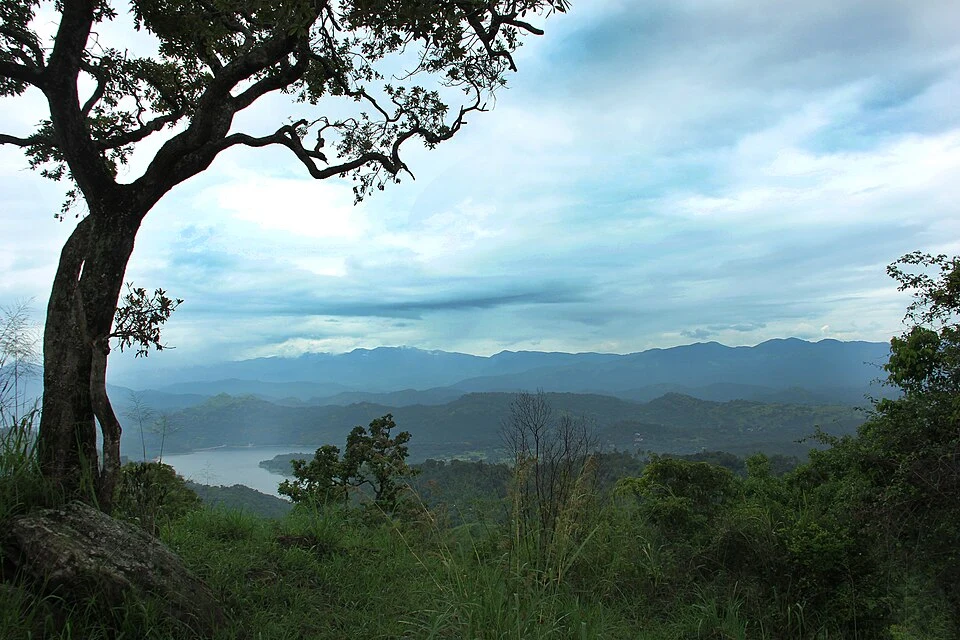 Countryside at Hunnasgiriya in the Kandy District